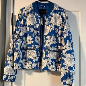 Floral Banana Republic Factory Jacket
